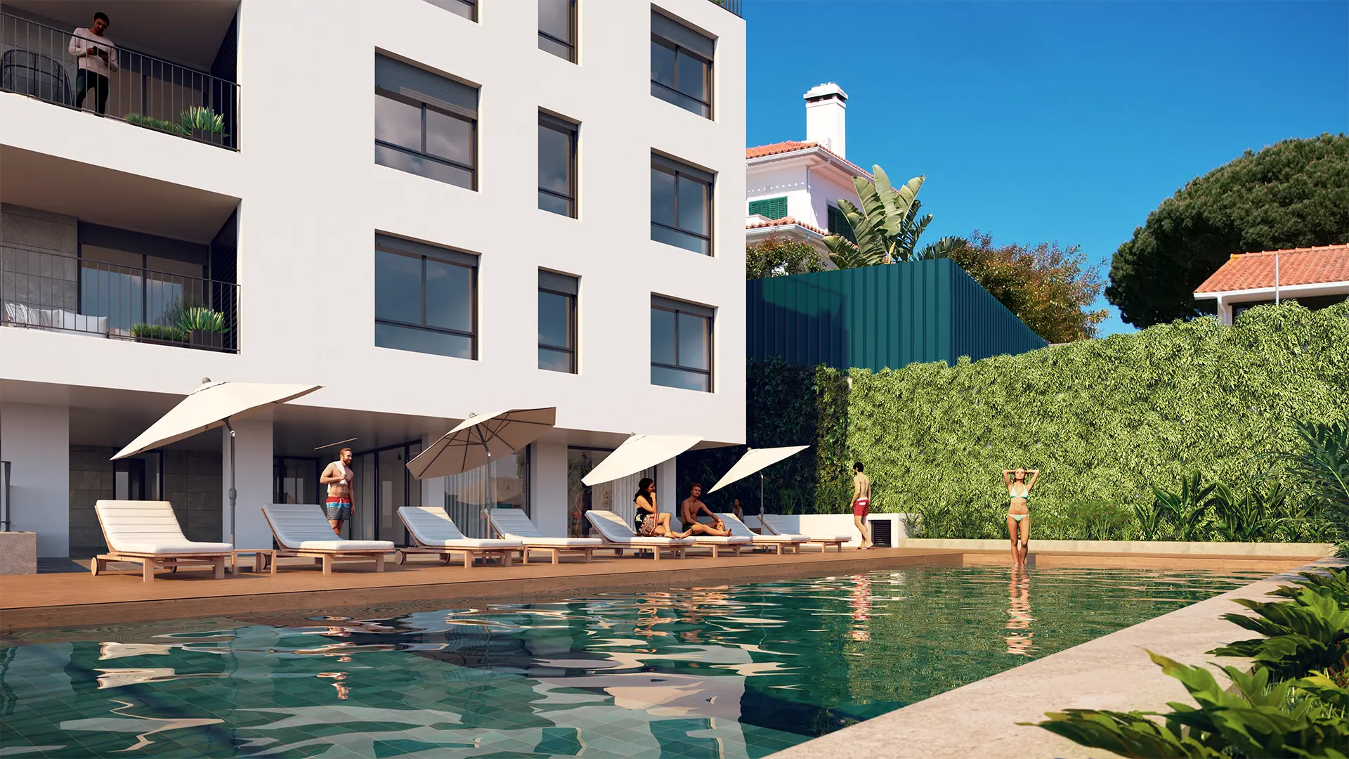 Caxias Heights, Exterior - Piscina
